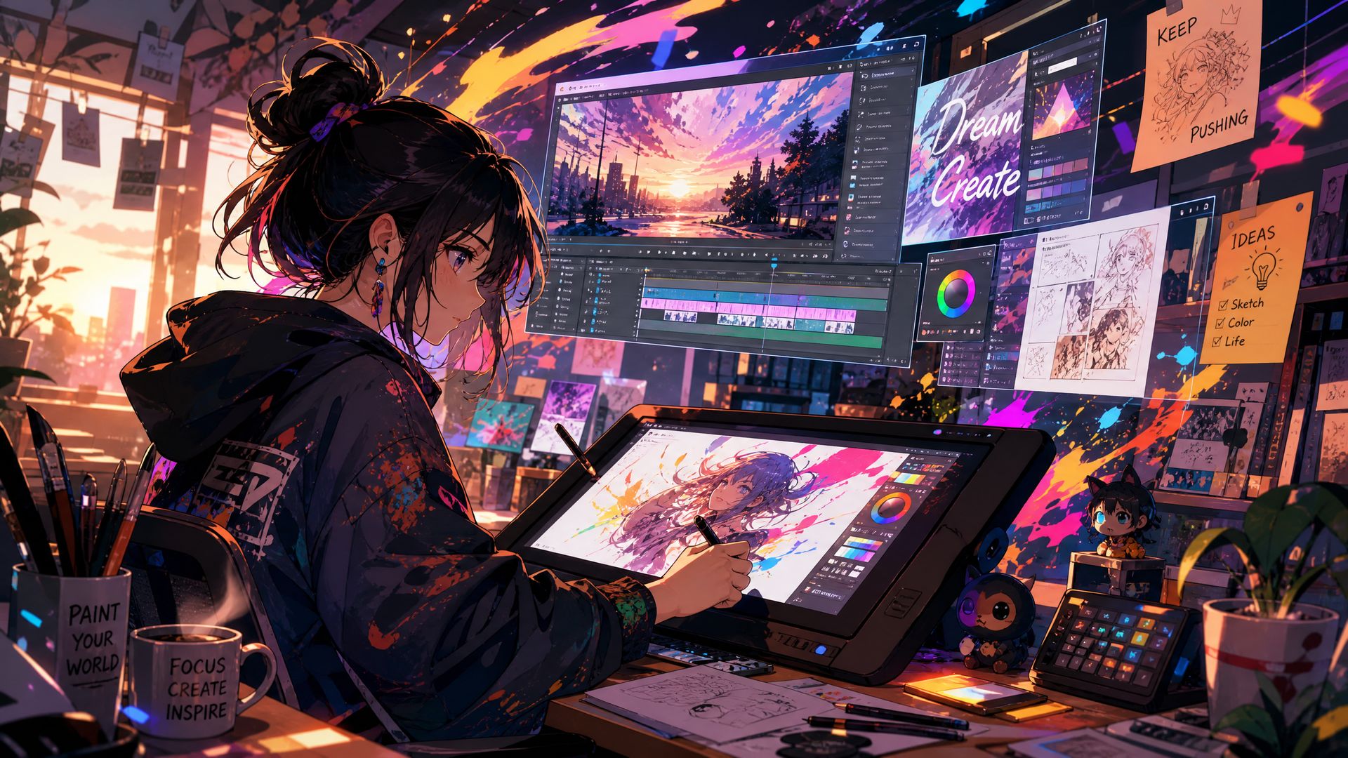 每日吃瓜创作中心